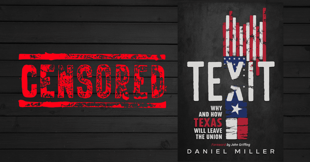 Amazon Caught Shadowbanning TEXIT Book *UPDATED*